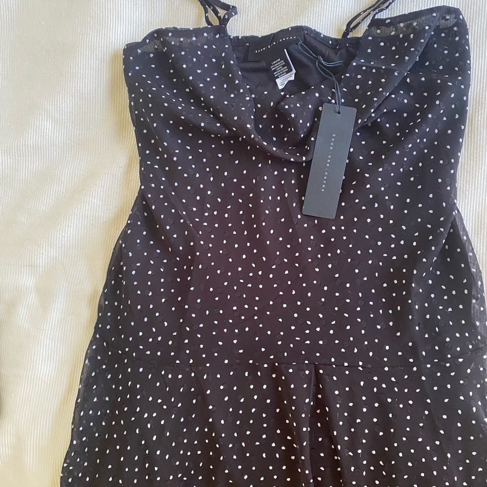 Polka Dot Mini Dress